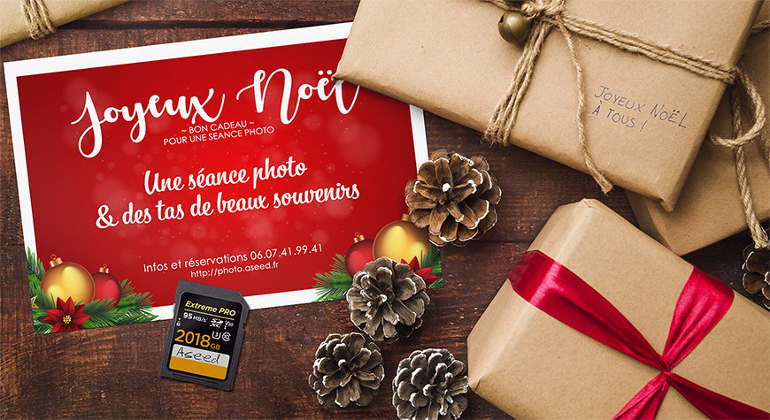 bon cadeau séance photo Nice