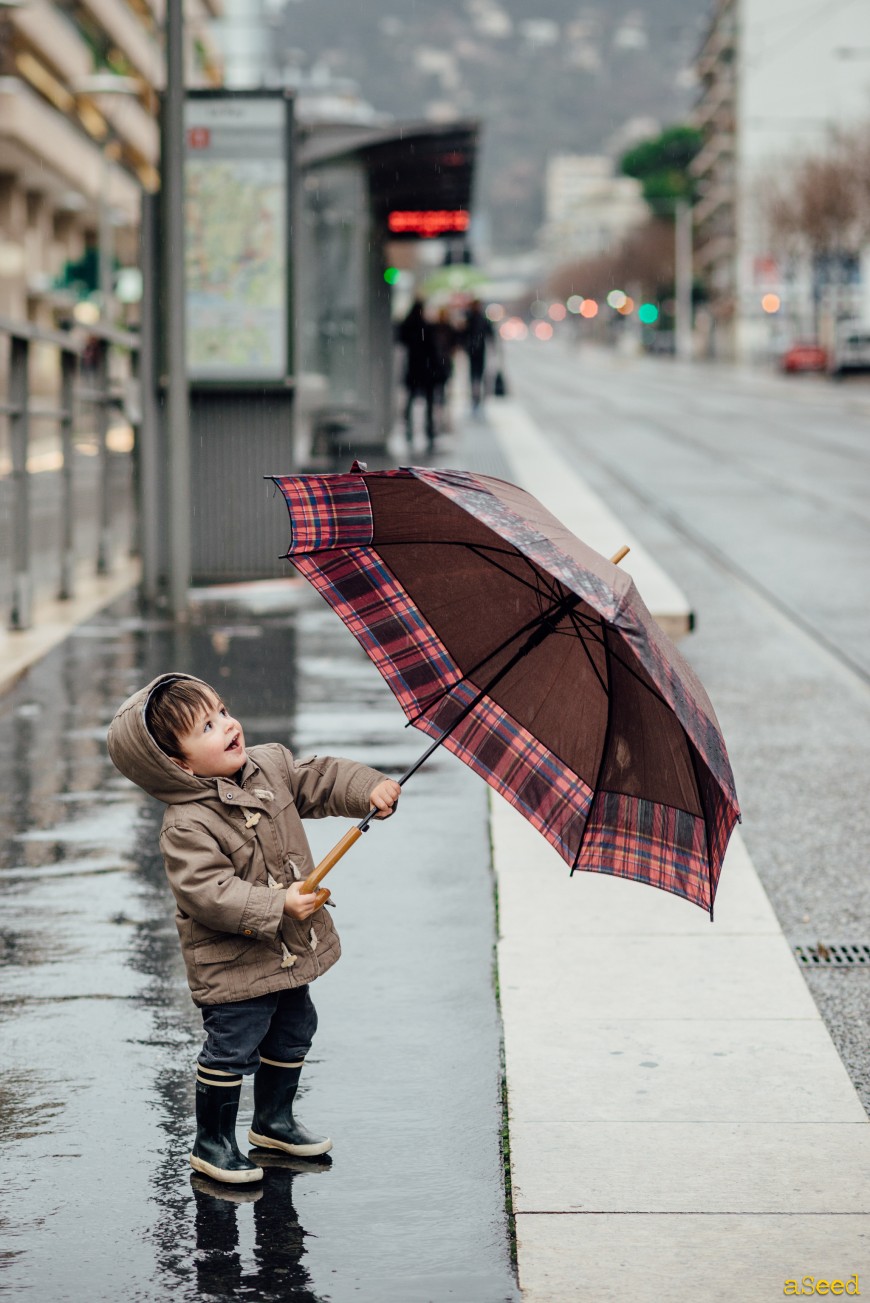 L'enfant et la pluie