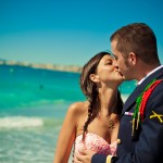Mariage entre les gouttes sur la Côte d’Azur