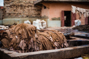 Les tanneurs de Marrakech