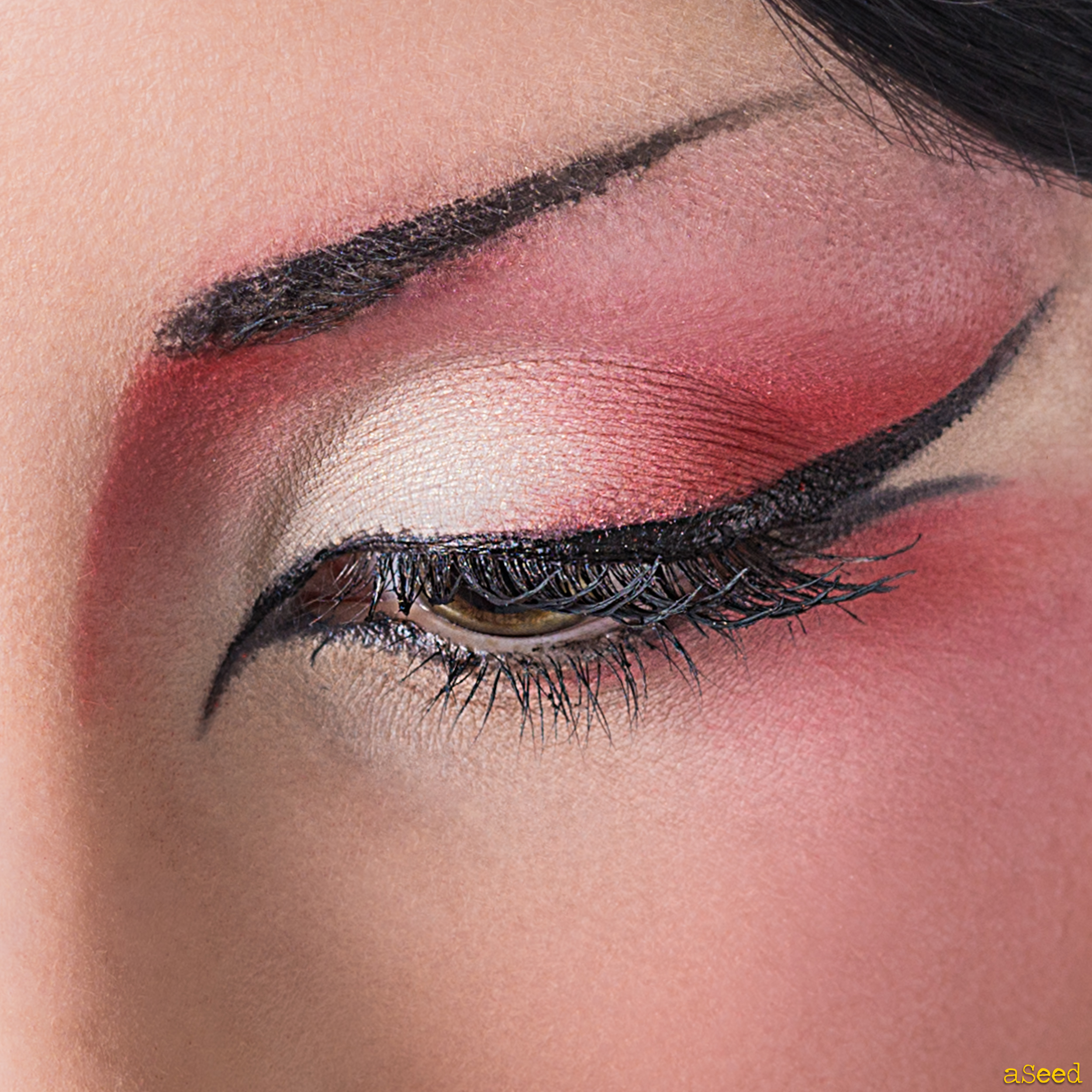 Detail oeil retouche
