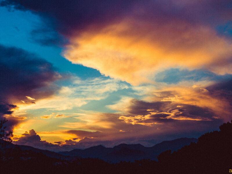 Couché de soleil surréaliste