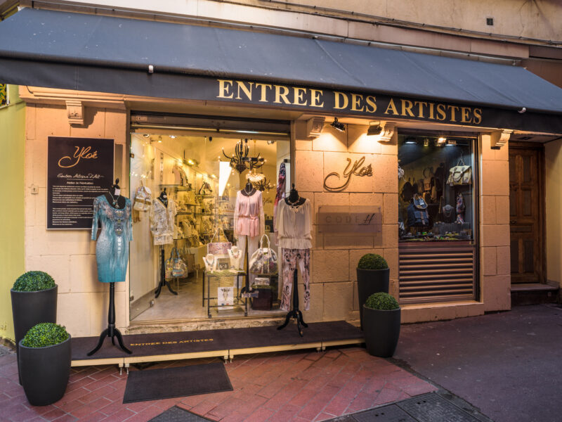 Boutique de bijoux à Nice
