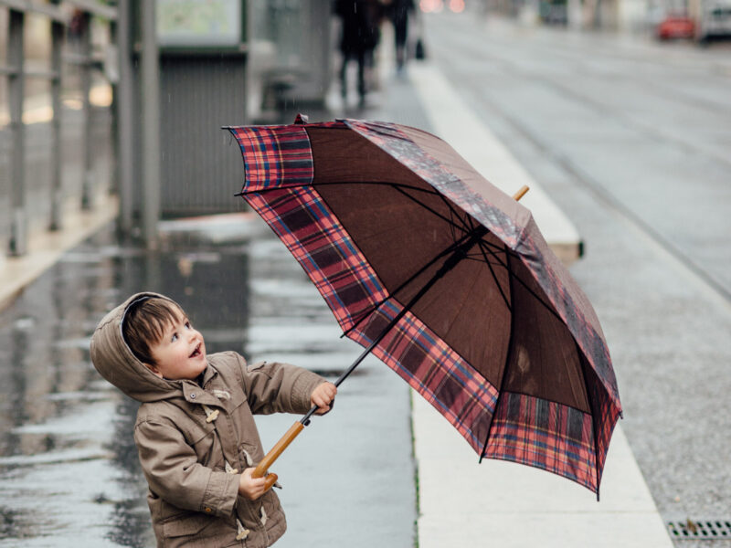 L&rsquo;enfant et la pluie