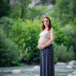 Séance photo de grossesse à la montagne - Photographe grossesse Nice