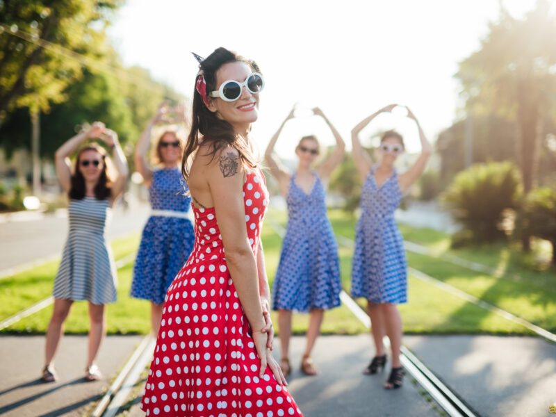 Un EVJF Pin-up vintage à Nice