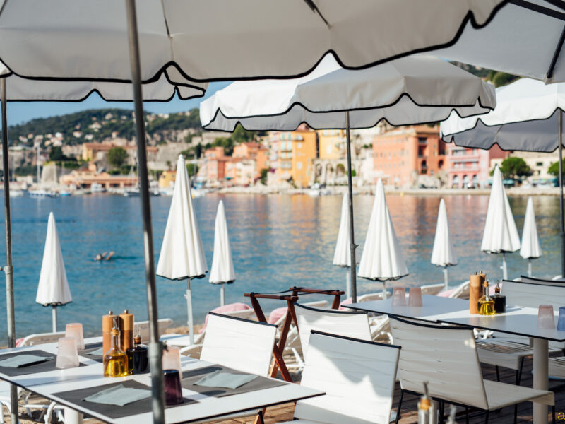 Shooting de restaurants de plage