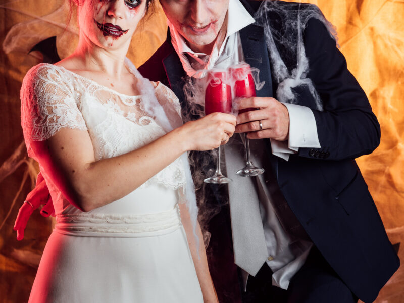La séance photo de couple des mariés