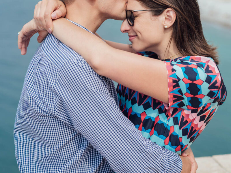 Suprise proposal shooting in Nice