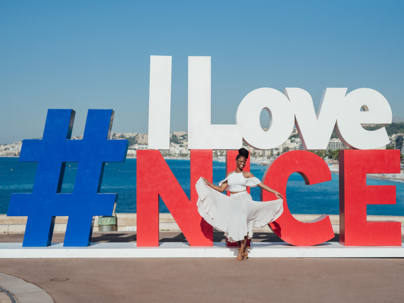 A birthday photoshoot in Nice