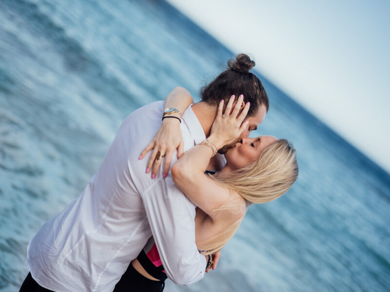 Surprise proposal photoshoot in Monaco