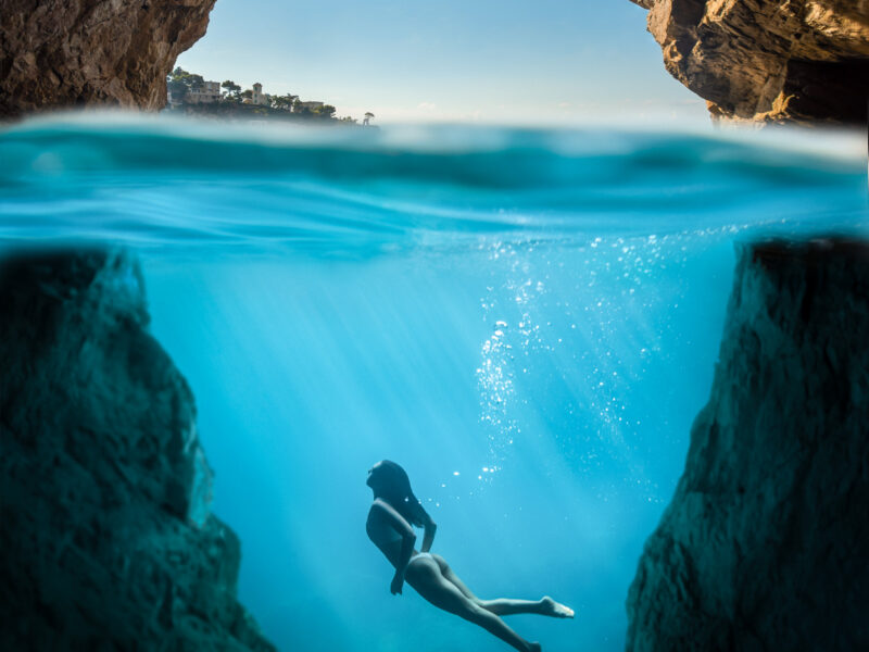 Séance photo underwater