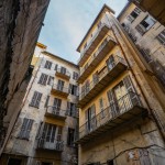 Un immeuble en ruine à Nice