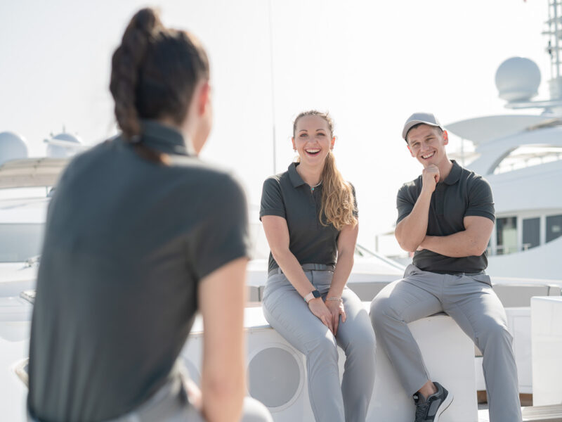 Shooting lifestyle yacht & workwear à Antibes