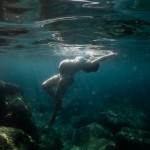 Séance photo grossesse underwater Nice