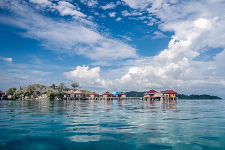 Bienvenue à Pulau Papan. Pour rejoindre ce village unique, il faut emprunter un incroyable