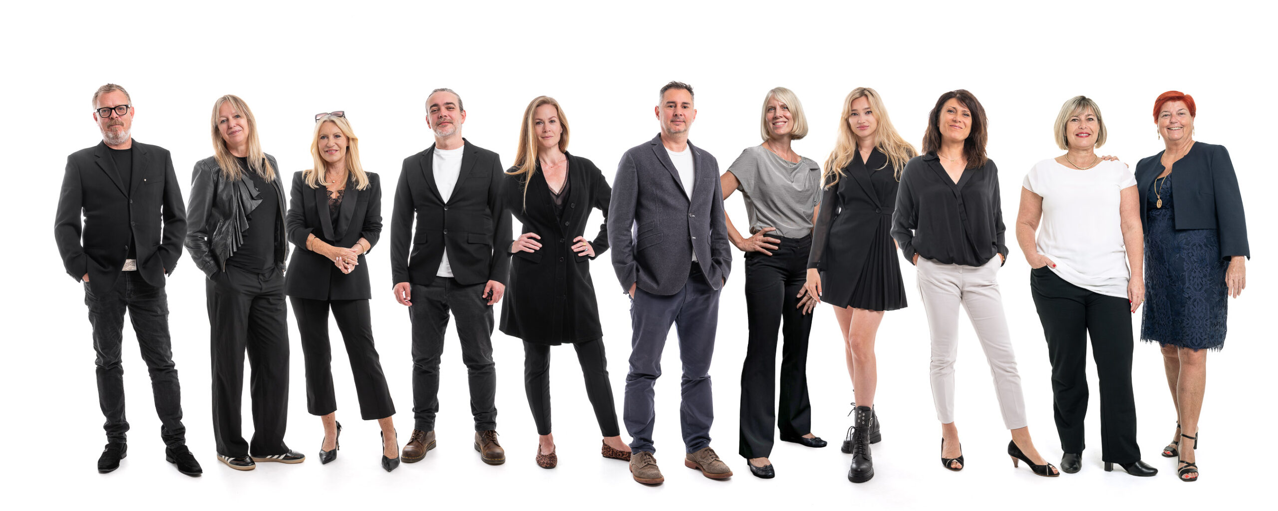 Photographe portrait pro corporate à Nice photo-equipe-studio-team